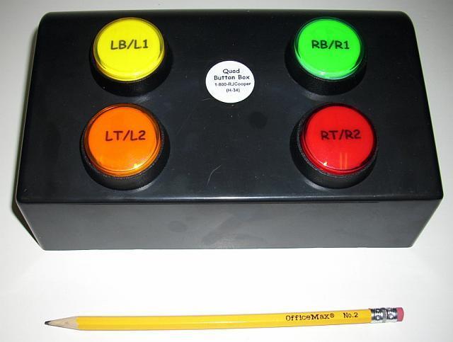 Quad Button Box w/XBox 360 or PS3 Game Controller | eBay
