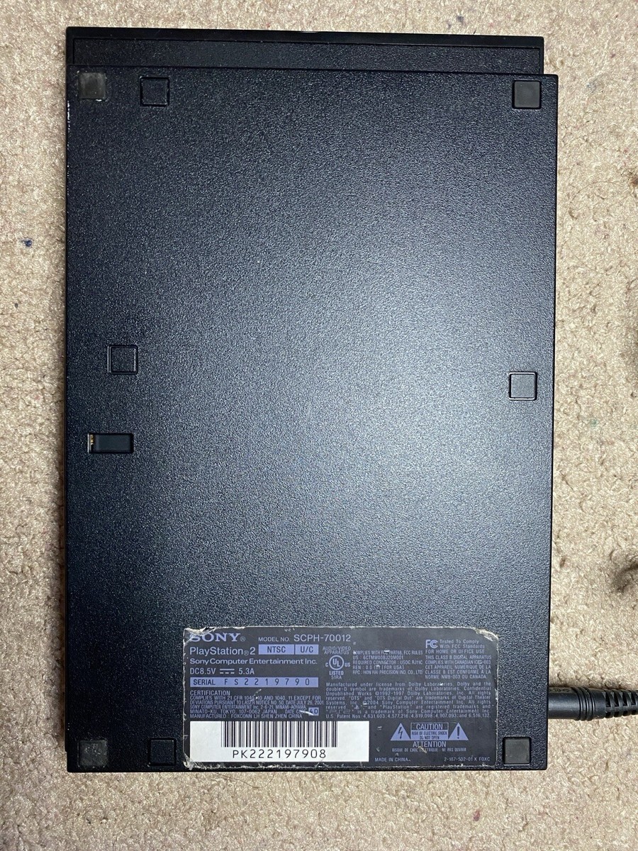Sony PlayStation 2 PS2 Slim Black SCPH-70012, SEE DETAILS | eBay