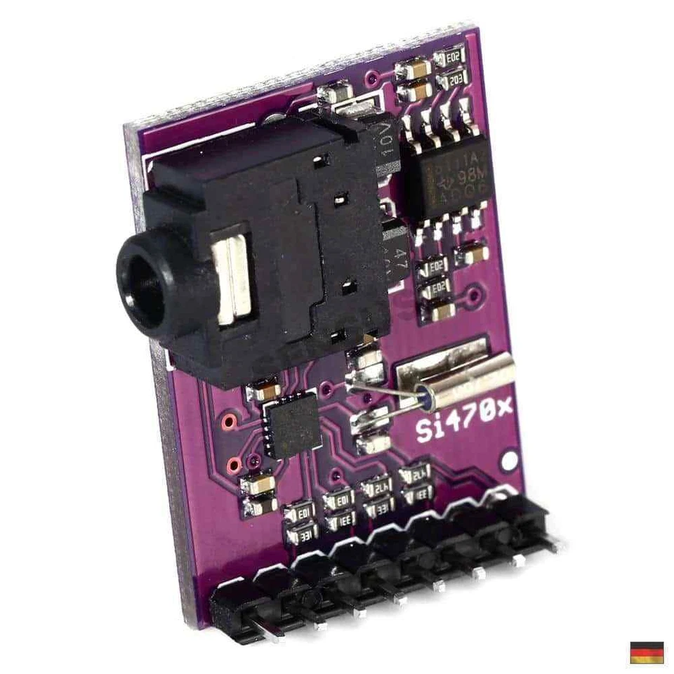 Si4703 Radio FM Tuner Breakout Evaluation RDS RBDS Board Modul Arduino Raspbe... - Bild 2 von 4
