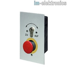 Schlüsseltaster Schlüsselschalter NOT-AUS NOT-STOP Pilz Garagentor Tor Antrieb