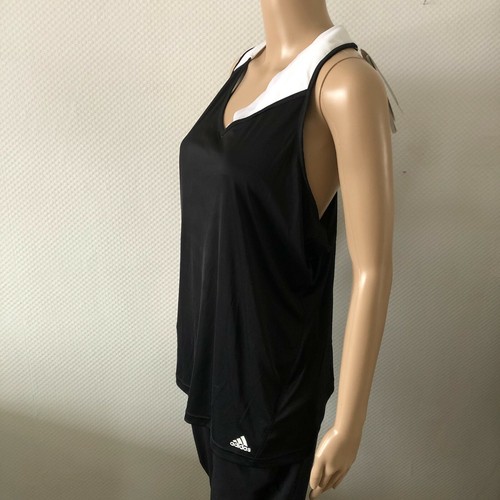 ✨️ adidas Damen Tennis Top S15776 RESPONSE TANK Gr. XL Neu - Afbeelding 2 van 7
