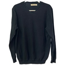 Tommy Bahama Men's Black V Neck Sweater Sz M