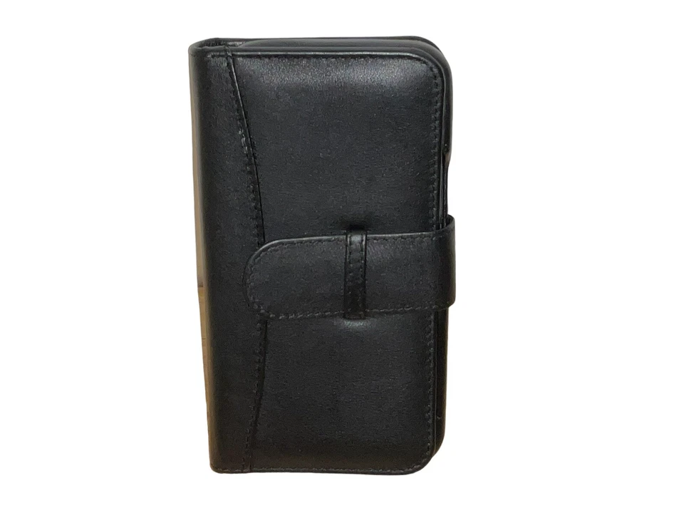 Piel Frama 黑色 WalletMagnum 皮革保护壳 适用于 iPhone 14 Pro Max — 第 4/4 张图片