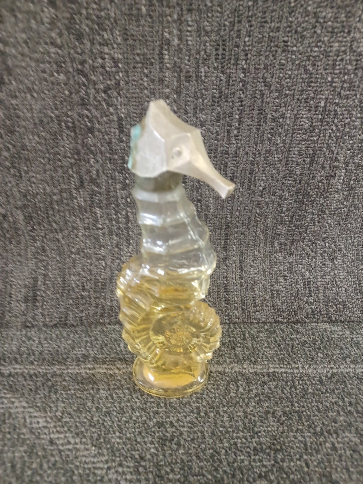 Vintage Avon Seahorse Cologne Decanter (Full/Partial)