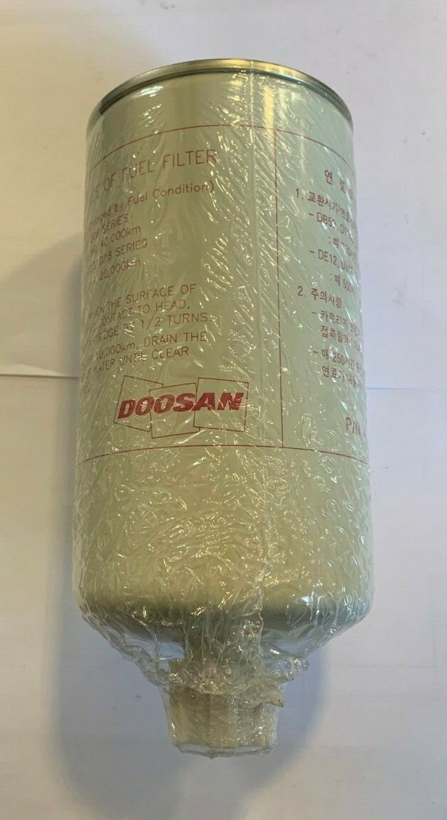 DOOSAN 40050400218 Fuel filter cross reference