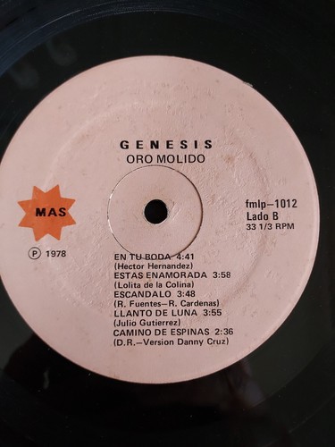 Genesis Oro Molido MAS FMLP-1012 VG/VG LP #5656 - 第 4/4 張圖片
