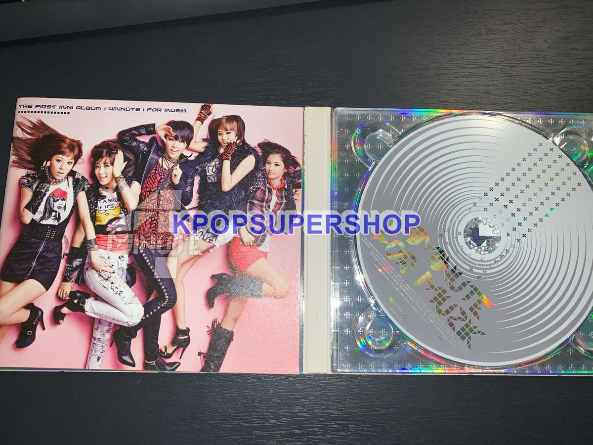 4Minute The First Mini Album 1st For Muzik Album CD Great No