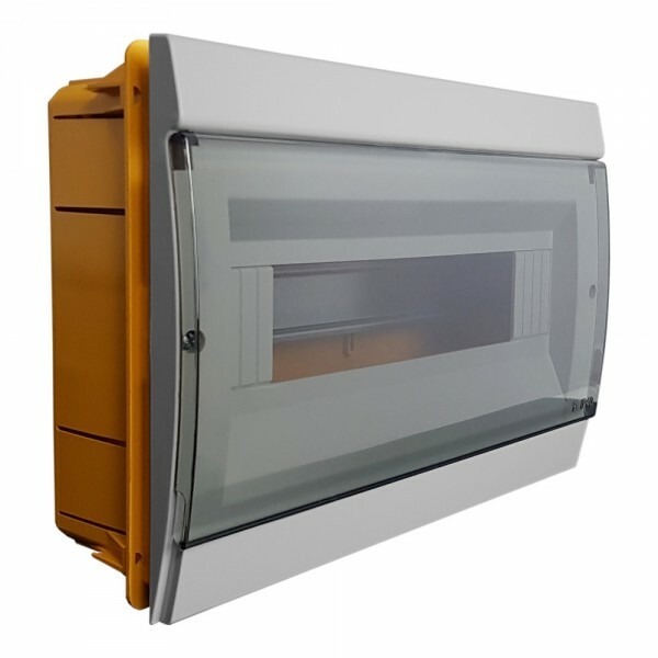 CENTRALINO INCASSO 970.12 MARLANVIL 10/14M BARRA DIN QUADRO ELETTRICO grigio7035