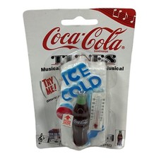 1998 Coca-Cola Tunes Musical Magnet Bottle Ice Cold Block #51503 NEW Sealed