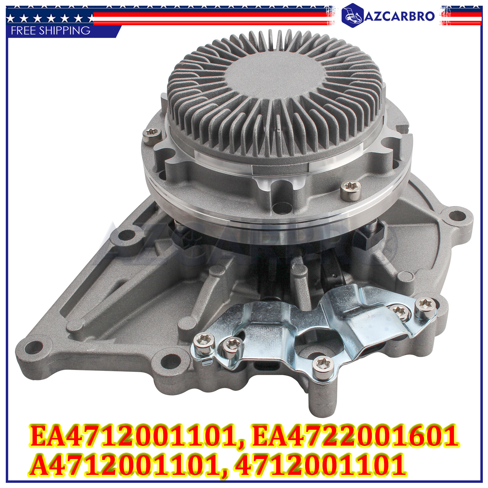 NEW Water Pump EA4712001101 For Detroit DD16 Grelly USA