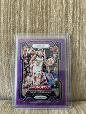 2024 Panini Prizm Monopoly WNBA #27 Nancy Lieberman Purple Wave SP Color Match