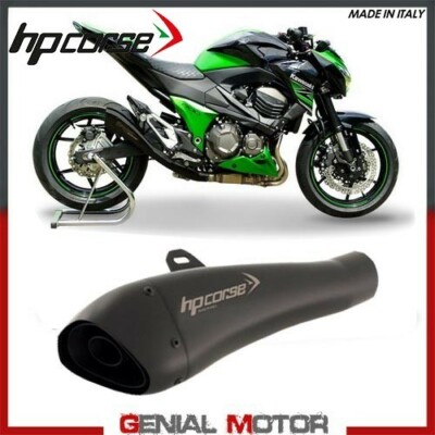 Exhaust Hp Corse Hydroform Black Kawasaki Z 800 E 2013 > 2015