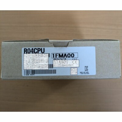 New Mitsubishi R04CPU MELSEC iQ-R Sequencer CPU Module PLC from
