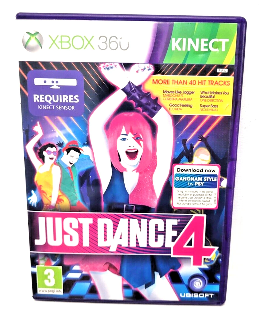 JUST DANCE 4 Xbox 360 KINECT PAL UK EXCELLENT Condition | EBay