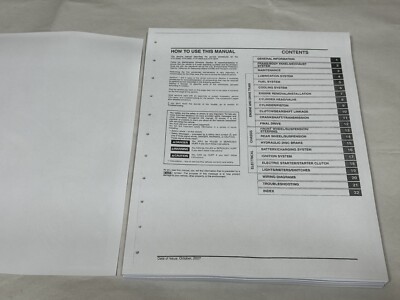 Printed Factory Service Shop Repair Manual 2003-2009 Honda VTX1300