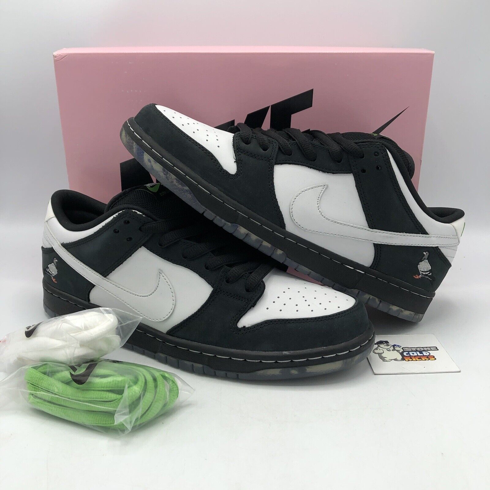 criticus Wiskunde Oost Nike Dunk Low SB Panda Pigeon Size 11 BV1310-013 NYC Pro | eBay