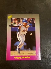 1989 Classic Purple # 154 GREGG JEFFERIES  New York Mets 