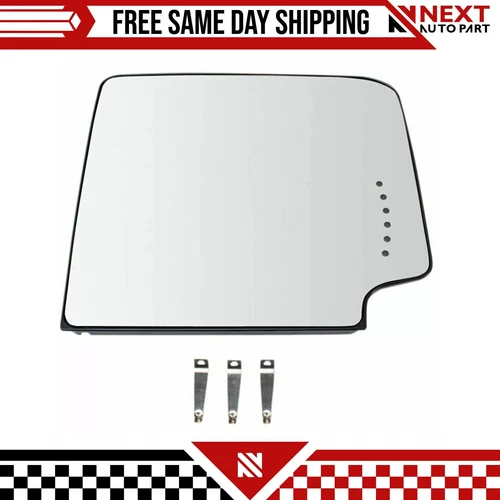 New Towing Mirror Glass Power Heated Signal Upper RH For 14-17 Chevy GMC