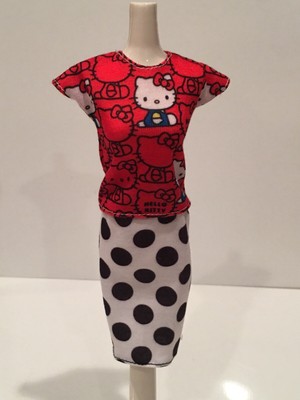 barbie hello kitty doll