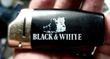 Sopzalite Advertising Black & White Lighter Made In France 