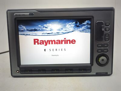 Raymarine E120W E62223 Touchscreen 12'' FishFinder Radar GPS Chartplotter Display
