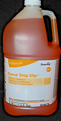 Diversey Traction Treatment Suma Stop Slip 904678  1 Gal. Case of 4   M4132