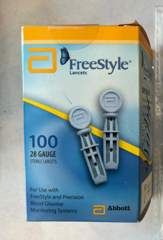 Freestyle Lancets 100 Lancets & Free Lite Meter Lightbulb Expert
