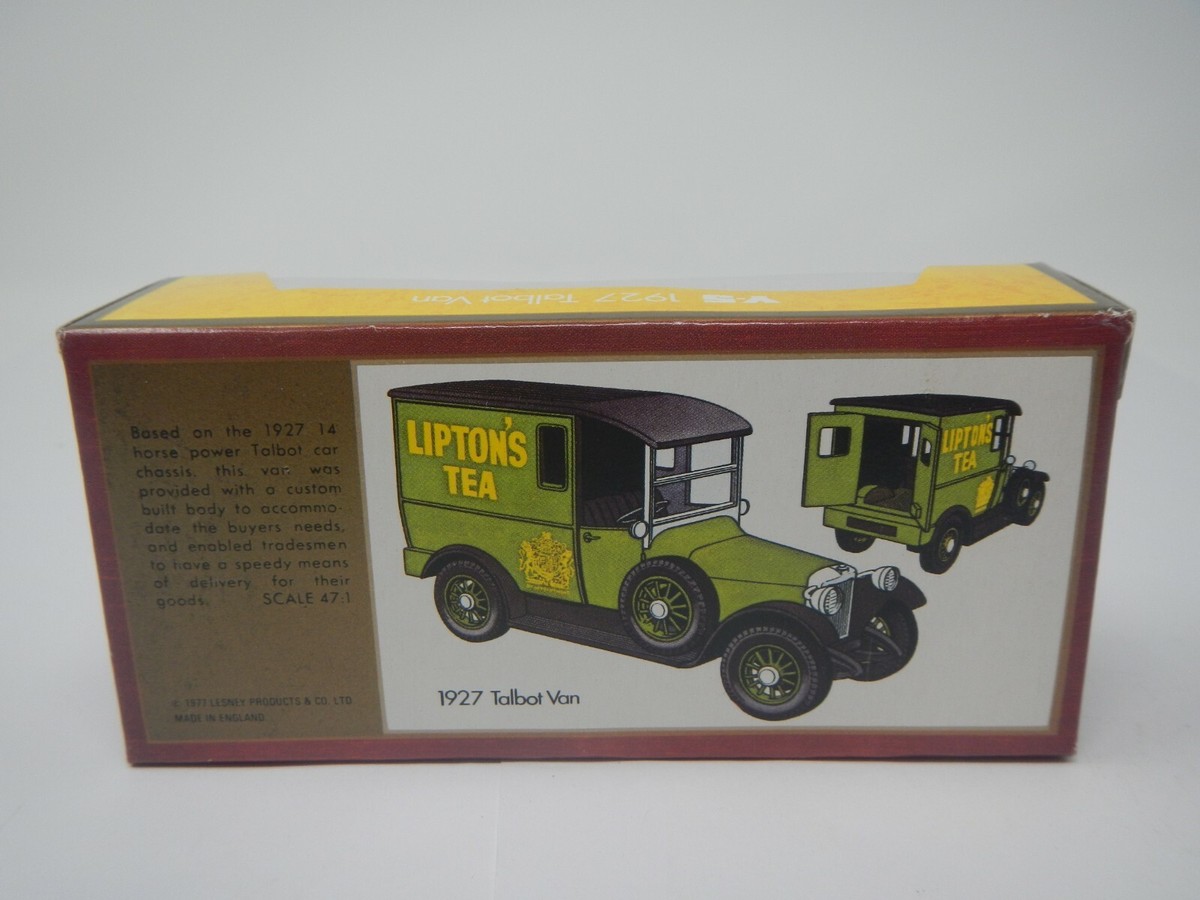 Matchbox Models of Yesteryear 1927 Talbot Van Lipton's Tea Y