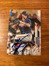 2020 Topps Atlanta Braves Shane Greene Autographed Baseball Card #21