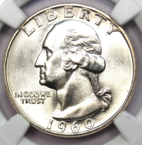 1960-D Washington Quarter 25C - Certified NGC MS67+ Plus Grade - $4,000+ Value!