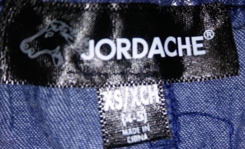 NWT Jordache Girls Americana Soft Short Size XS (4-5) - Picture 4 of 7
