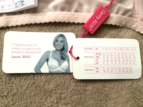 Curvy Kate 38i Blush Florance Balcony Underwire Bra Style 8001 Nwt - 第 6/7 張圖片