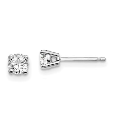 14 Karat Weißgold 0,30 kt I1 J-K Diamant Ohrstecker Steckstecker Herren Ohrringe