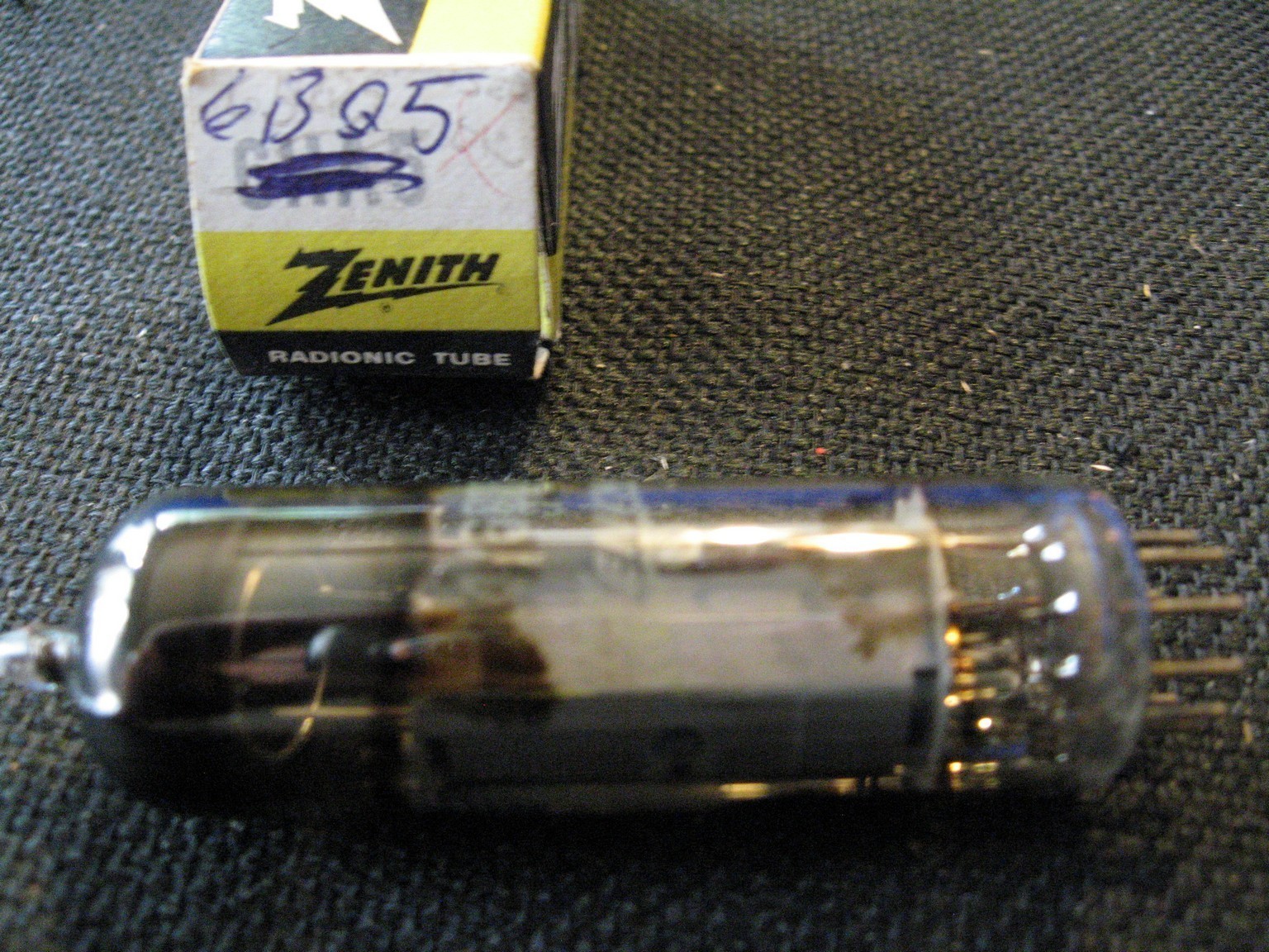 Vintage Radio TV Vacuum Electron Tube XXFM 4CB6 13DE7 4ES8 6BA6 6BQ5 ...