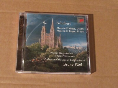Classical CD   Schubert   Masses D 105 & D 167    Sony   1996