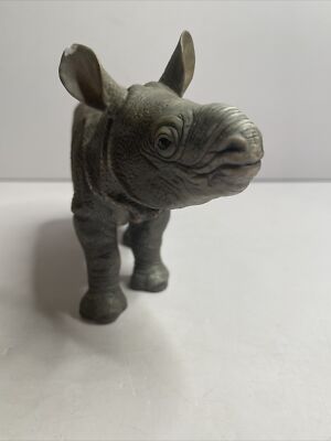LENOX - Greater Asian Rhino - Fine Porcelain Figurine - 1992 | eBay