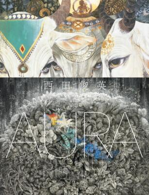 AURA Hardcover Art Book English Japan Toshihide Nishida Nature