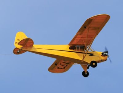 Riesiger 1/4 Maßstab Piper J-3 Cub Trainer Pläne, Vorlagen 108ws