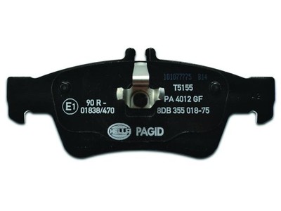 Pagid 19DW87W Rear Brake Pad Set Fits 2003-2006 Mercedes S500