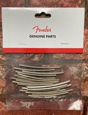 Fender Medium Jumbo Gitarrenbund Draht, 24er-Pack Nickel, Bünde für 9,5'' Strat Tele