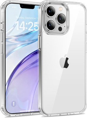 Case for Iphone 13 Pro Max, Anti-Yellowing, Crystal Clear Back, Shockproof & Mil