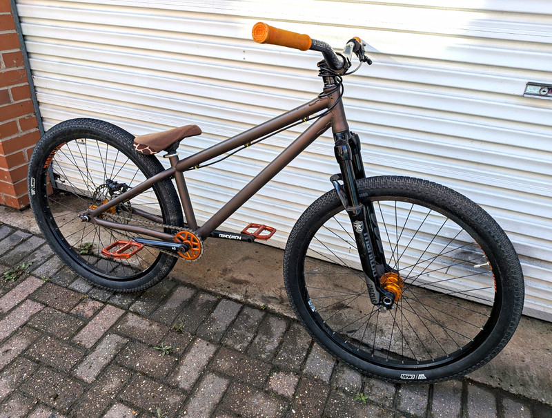 Custom Saracen Dirt Jump Bike