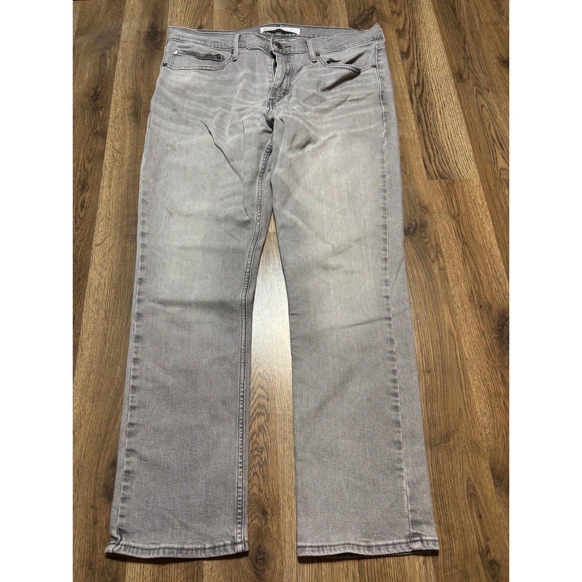 Signature by Levi Strauss & Co. Jeans Mens 36x29 Gray Adult S37