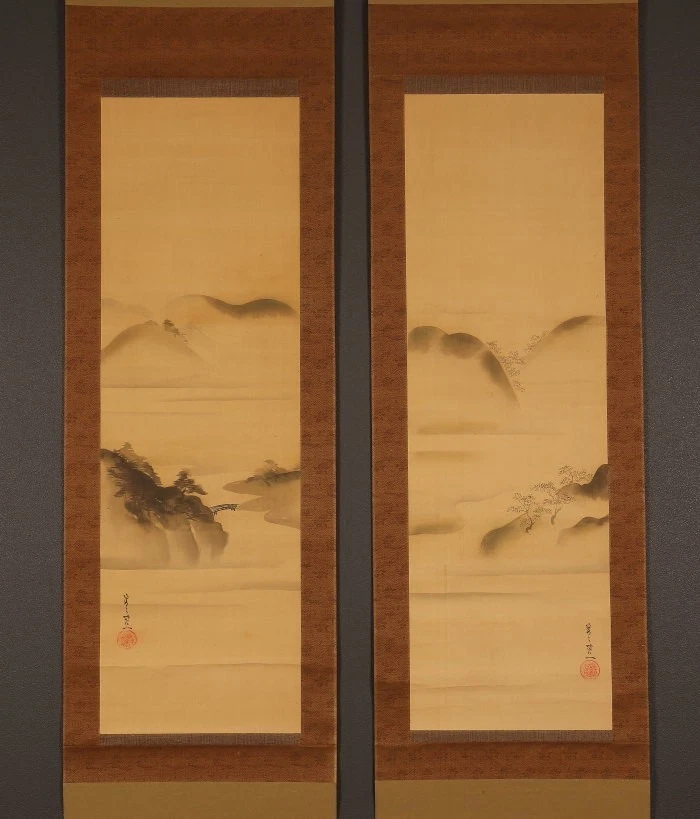 古董日本画作、画卷| eBay