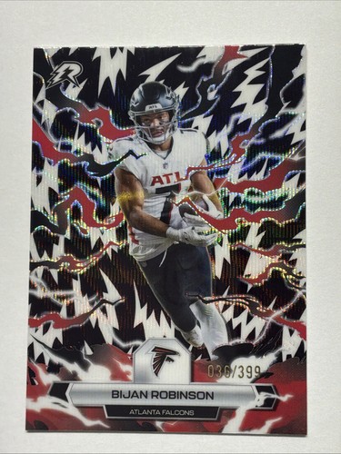 2025 Topps Resurgence - Black & White Surge Refractor #5 Bijan Robinson /399