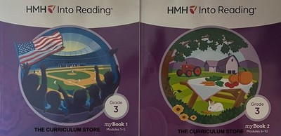 3rd Grade 3 HMH Into Reading MyBook Volume 1 & 2 Version 3 2025 My Book Set