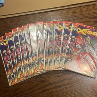 X-Force #1 (Marvel Comics August 1991)lot Of 12 All Still Pollybagged
