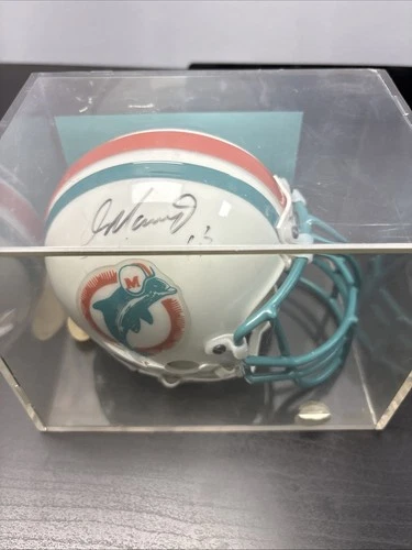 Dan Marino Signed Mini Helmet Miami Dolphins with Certificate of Authenticity