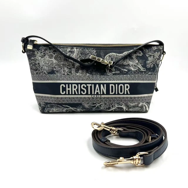 11.01 06 Dior Blue Shoulder Bag