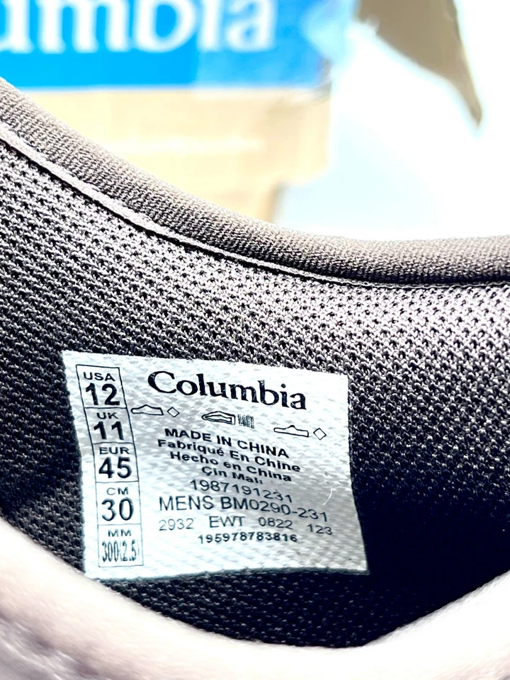 Zapato de caña baja Columbia para hombre cordobés/negro Trailstorm H20 talla 12 - usado Foto 3 de 4